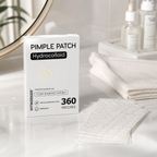 Invisible Hydrocolloid Acne Patches – 360 Count