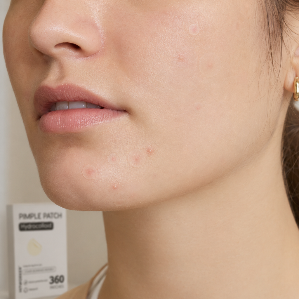 Invisible Hydrocolloid Acne Patches – 360 Count