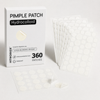 Invisible Hydrocolloid Acne Patches – 360 Count