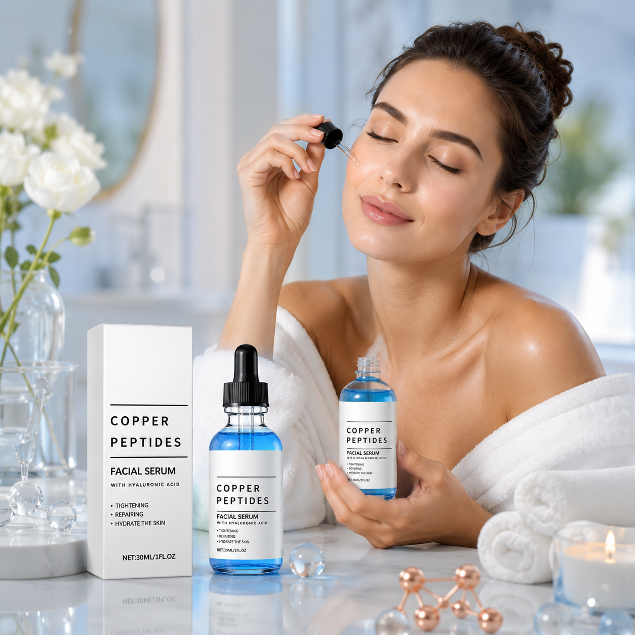 GHK-Cu Copper Peptide Face Serum Skincare