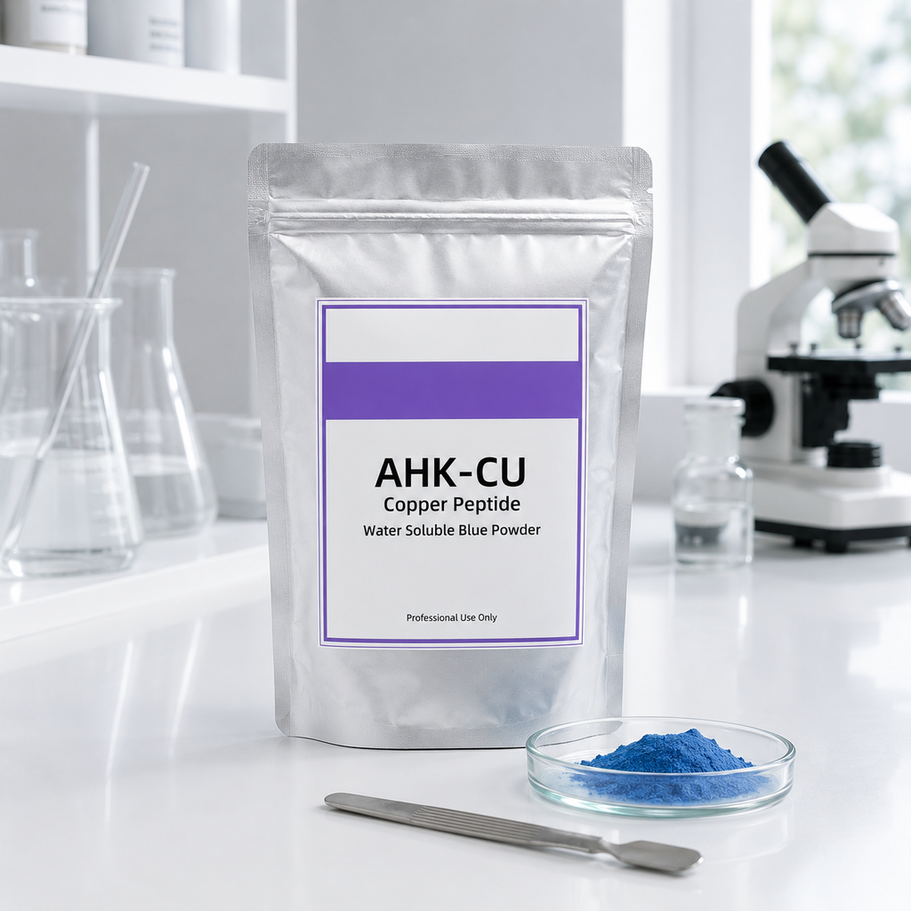 AHK-Cu Copper Peptide Powder for Cosmetic Formulation