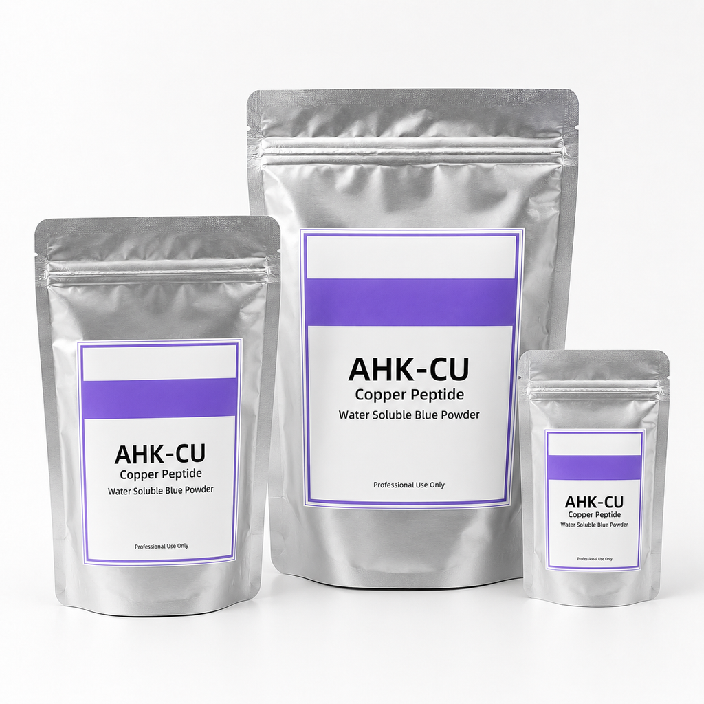 AHK-Cu Copper Peptide Powder for Cosmetic Formulation
