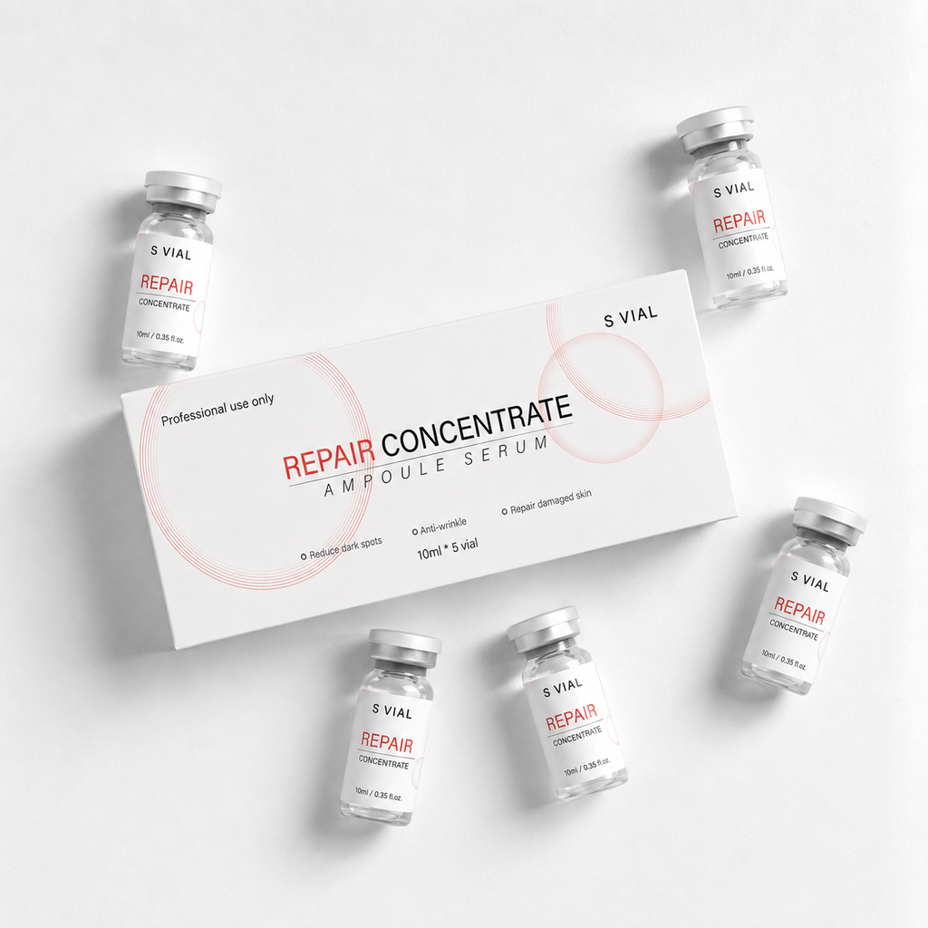 Professional High-End Anti-Wrinkle Concentrate Ampoule Serum for Face Renewal