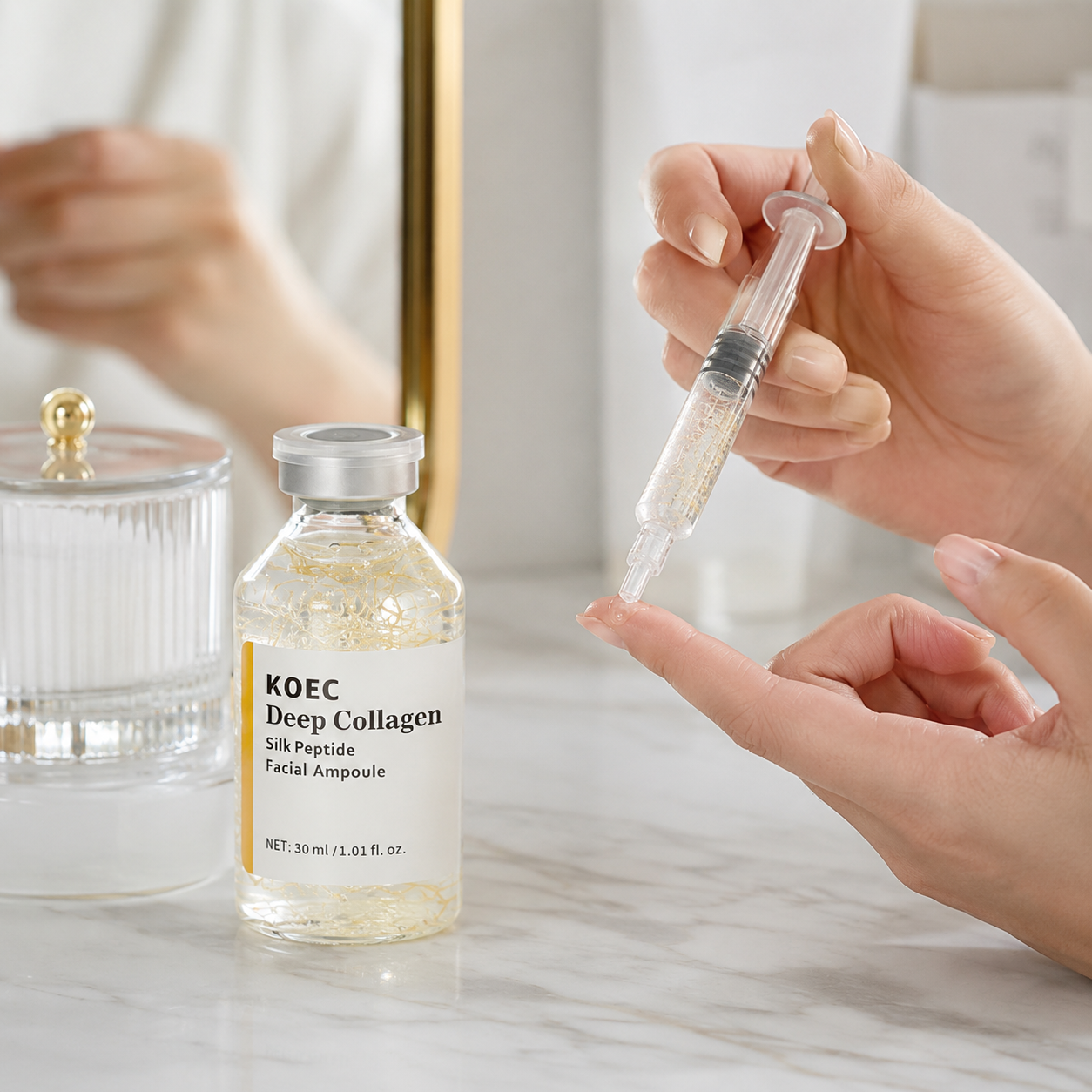 Deep Collagen & Silk Peptide Facial Ampoule