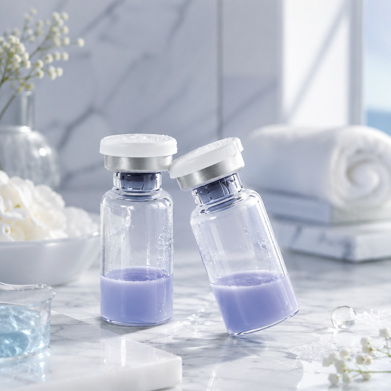 GHK-Cu Peptídeo Cobre Azul em Pó Liofilizado 50mg/100mg