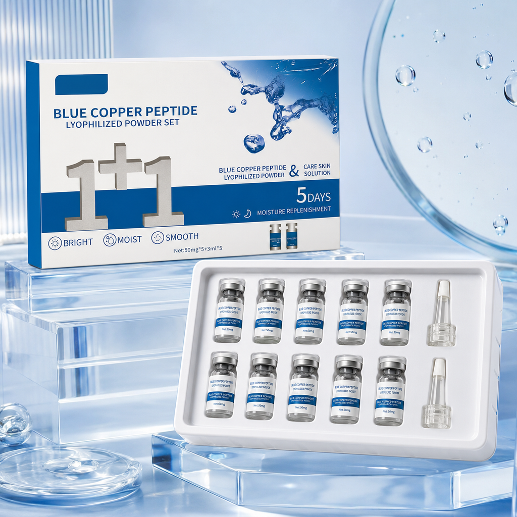 Blue Copper Peptide Lyophilized Powder Set