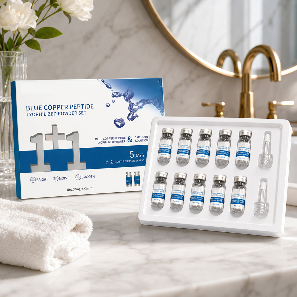 Blue Copper Peptide Lyophilized Powder Set